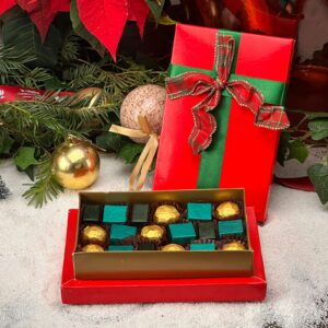 Boite chocolat 150g noel